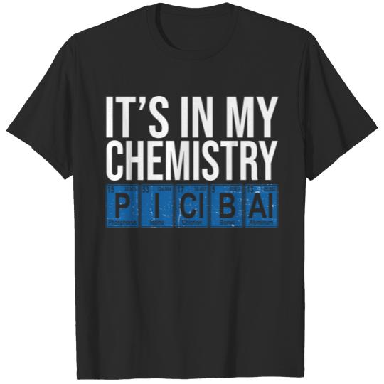 Discover It's In My Chemistry Pickleball Chemist T-shirt