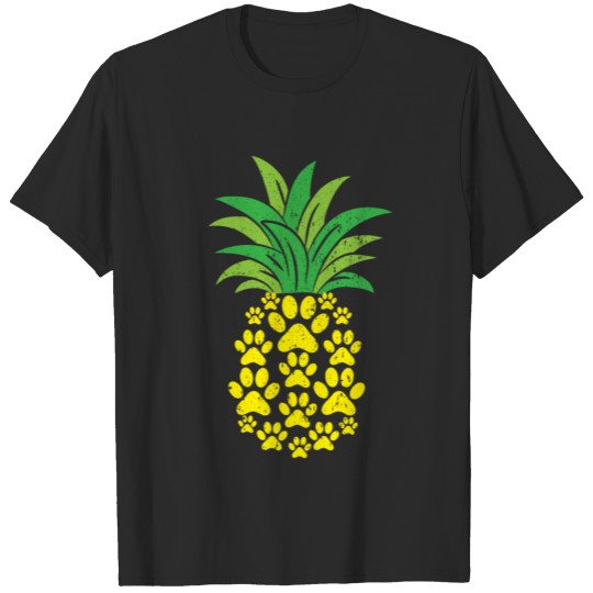 Discover Pineapple Lover Hello Summer Cat Dog Animal T-shirt