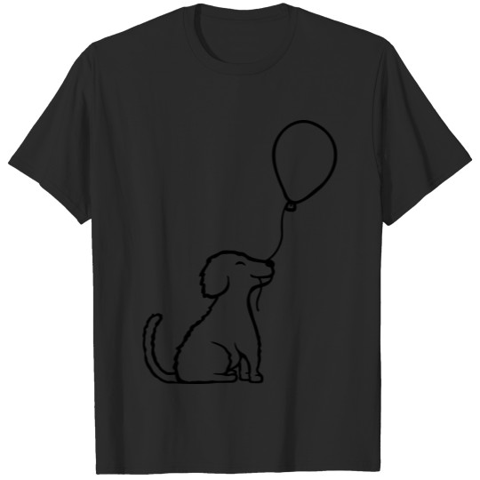Sitting balloon dog cool T-shirt