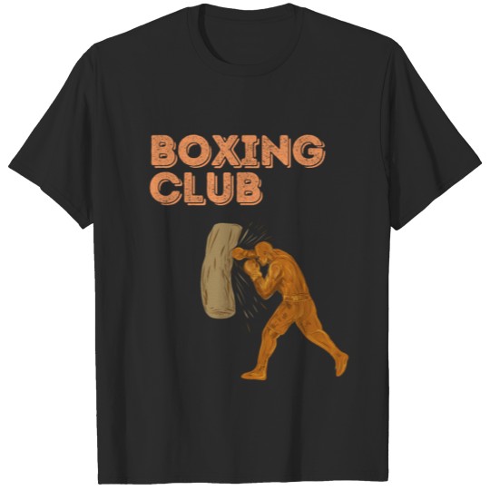 Boxing club logo T-shirt