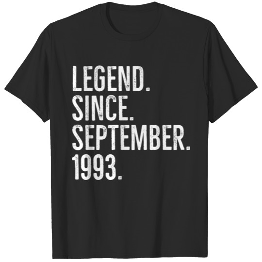 Discover Legend Since September 1993 T-shirt
