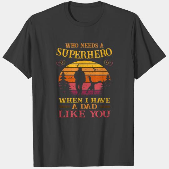 Superhero - A Dad Like You - Father's day - Kids T-shirt