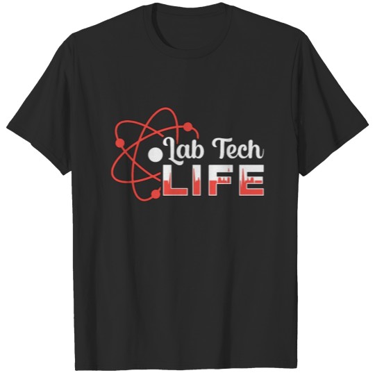 Discover Lab Tech Life Laboratory Science Technician Gift T-shirt