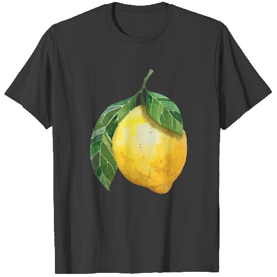 Yellow Watercolor Lemon hobby lobby T-shirt