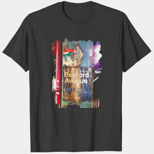 BEDFORD AVENUE SHIRT NYC SUBWAY STATION T-shirt