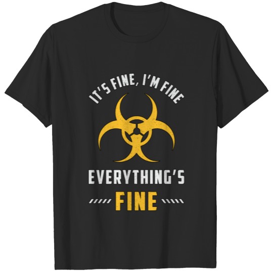 Discover Xray Tech It's Fine I'm Fine Everything's Fine T-shirt