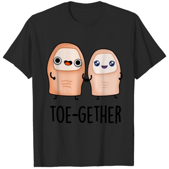 Discover To-gether Funny Big Toe Pun T-shirt
