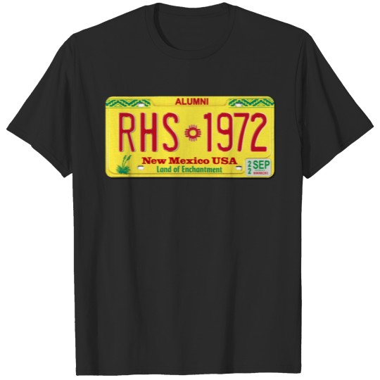 Discover license plate 1972 T-shirt