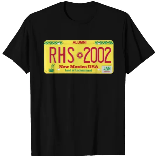 license plate 2002 T-shirt
