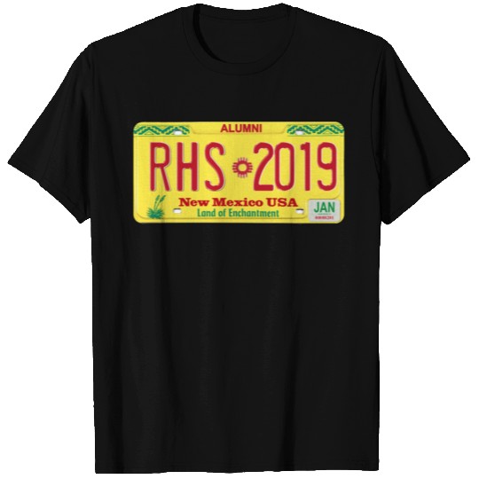 license plate 2019 T-shirt