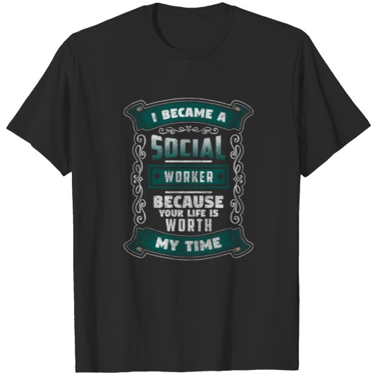 Discover Social Work Social Pedagogue Pedagogy Caretaker T-shirt