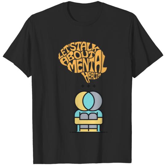 Discover Let's talk about mental health T-shirt
