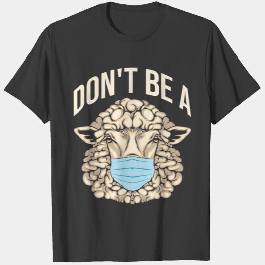 Don't Be a Sheep Lamb Farm Animal Lover Funny T-shirt