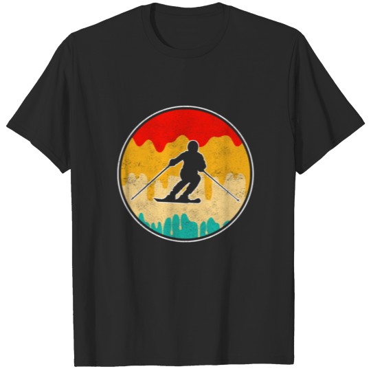 ski retro T-shirt
