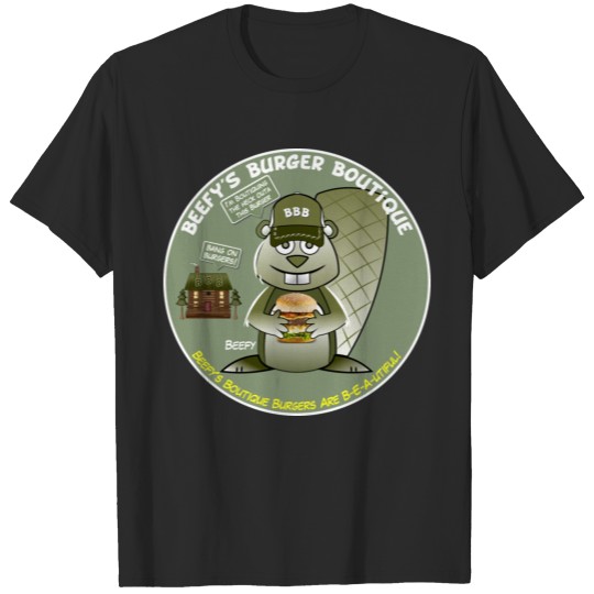 Discover BEEFY - Burger Buddy T-shirt