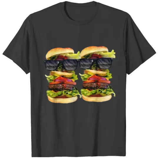 Hamburger Cheeseburger Wendy's Burger King Food T-shirt
