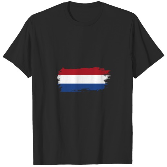 Discover Abstract Flag Of Netherland T-shirt
