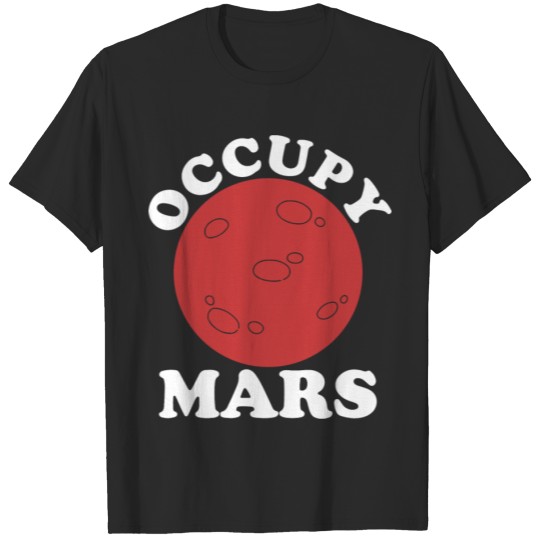Discover OCCUPY MARS T-shirt