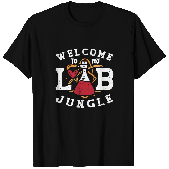 Welcome To My Lab Jungle Laboratory Technician T-shirt