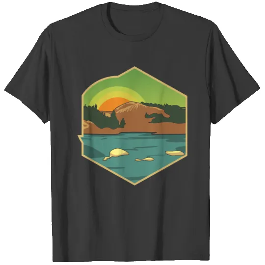 yellow stone T-shirt