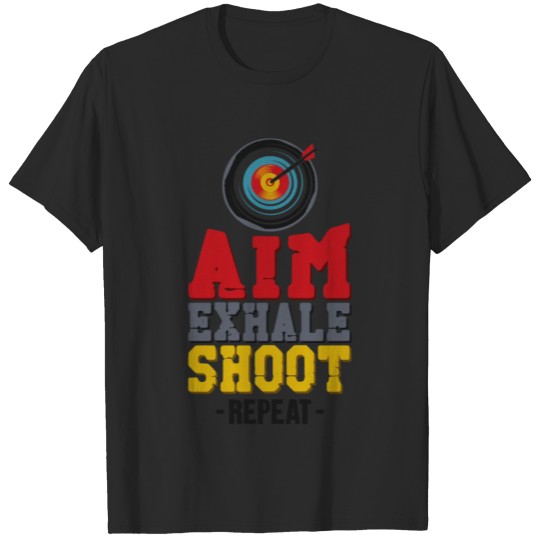 Discover Archery Bow Archer Vintage Aim T-shirt