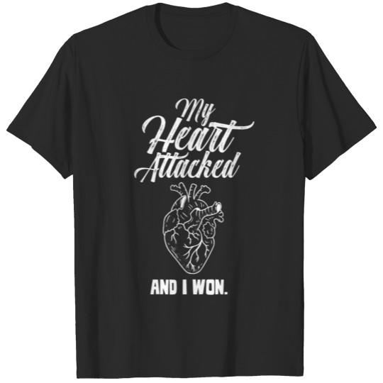 Discover My Heart Attacked And I Won Cardiac Heart Attack T-shirt