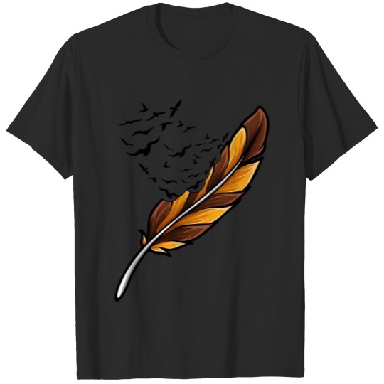 Discover feather T-shirt