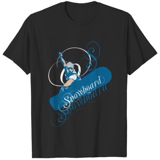 Discover S like snowboard T-shirt
