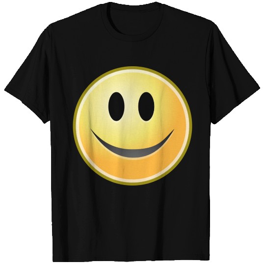 cartoon emoticons smiley face smile T-shirt