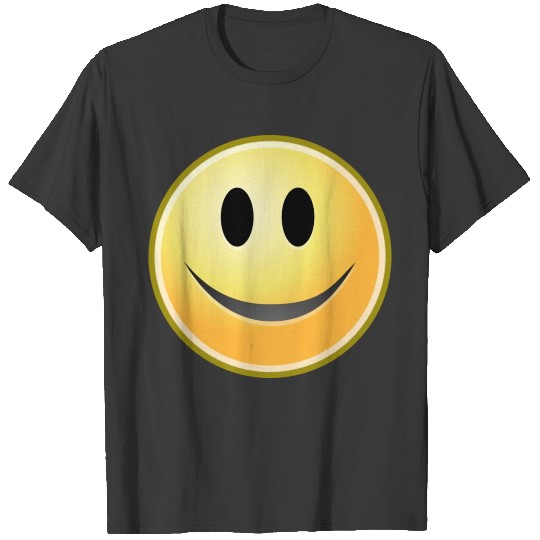 cartoon emoticons smiley face smile T-shirt