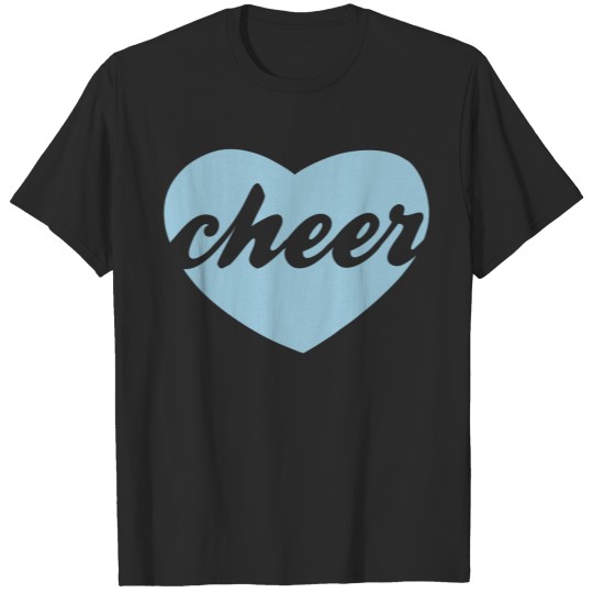 Discover cheer in heart T-shirt
