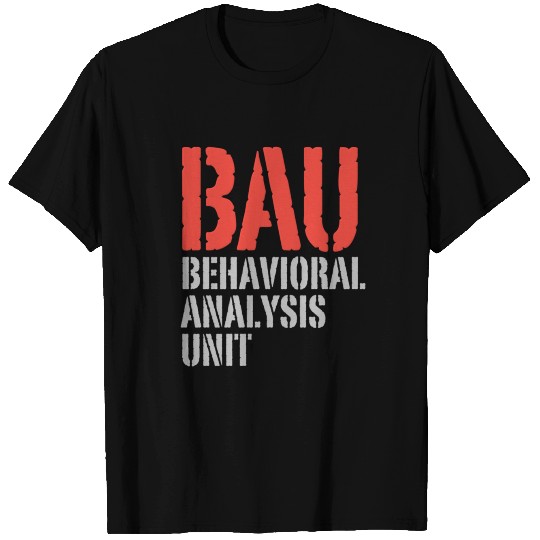 Criminal Minds BAU Behavioral Analysis Unit T-shirt