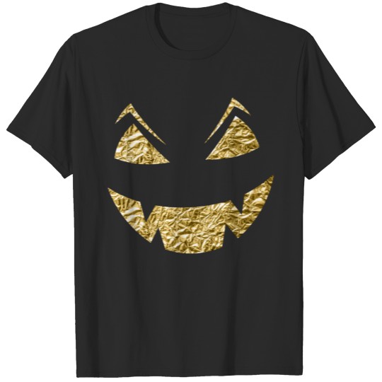 Gold Carved Face T-shirt