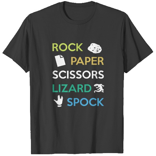 TBBT Rock Paper Scissors TV & Movies T-shirt T-shirt