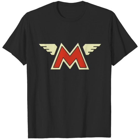 Discover Matchless Retro Wing Style Motorcycle Printed Size T-shirt