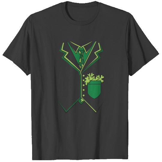 Irish Tuxedo Suit T-Shirt T-shirt