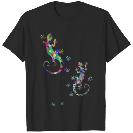 Discover running geckos T-shirt