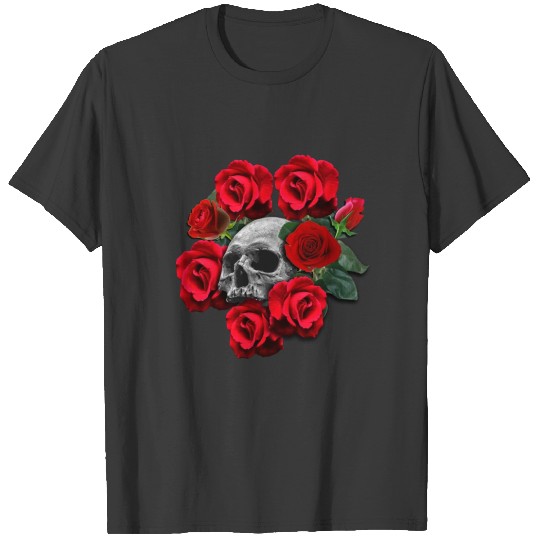 Skull roses 2 T-shirt