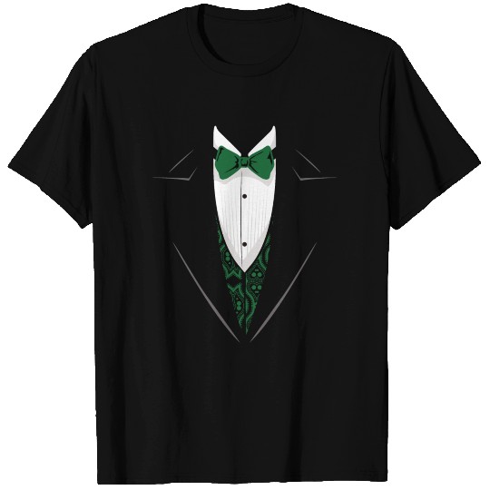 Green Tuxedo T-Shirt T-shirt