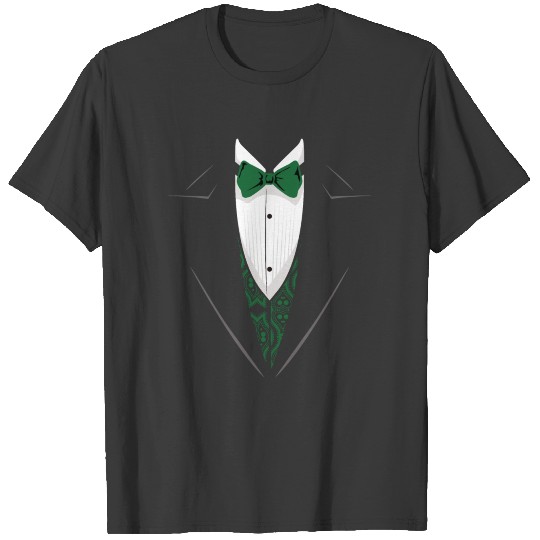 Green Tuxedo T-Shirt T-shirt