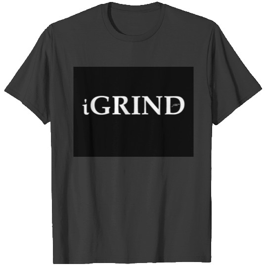 iGRIND(BL) by Justice Law USA T-shirt