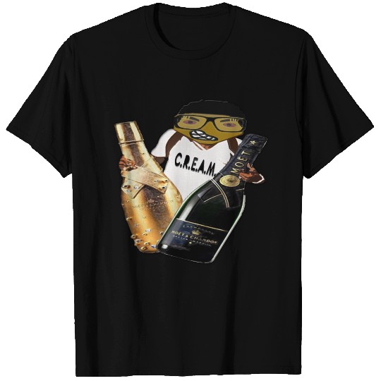 cream CHEERS CLUB T-shirt