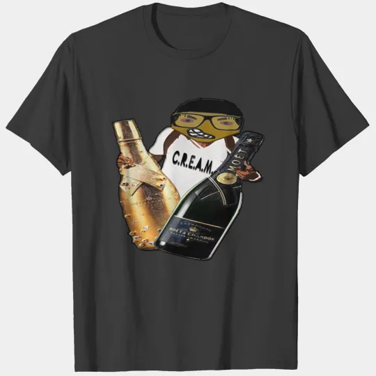 cream CHEERS CLUB T-shirt