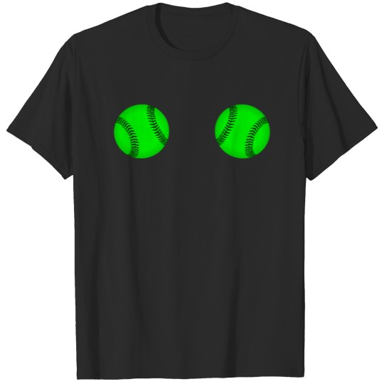 Discover Baseball 2 Face green T-shirt