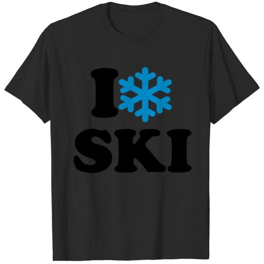 Discover I love Ski T-shirt