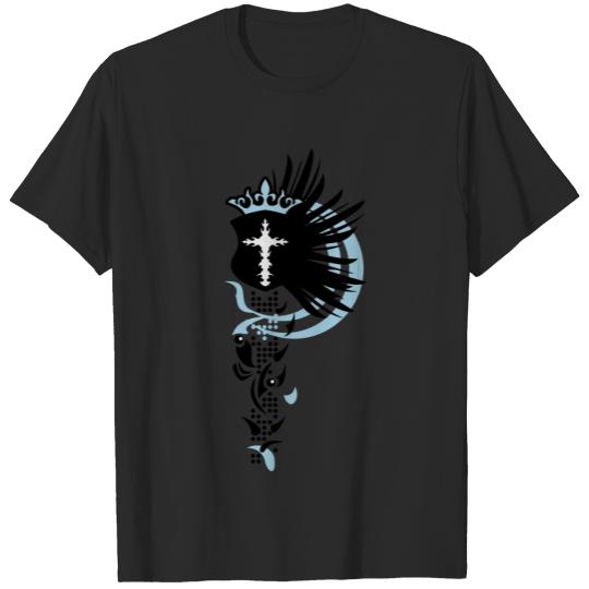 Discover king Shield of Angels T-shirt
