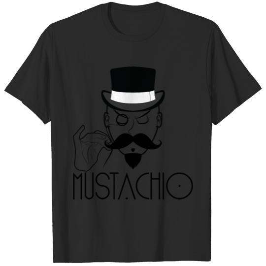 Discover Mustachio T-shirt