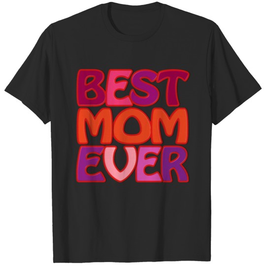 Discover Best Mon Ever FabSpark Colorful 3D flat T-shirt