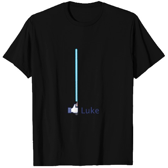 Luke Skywalker Facebook Like Design T-shirt
