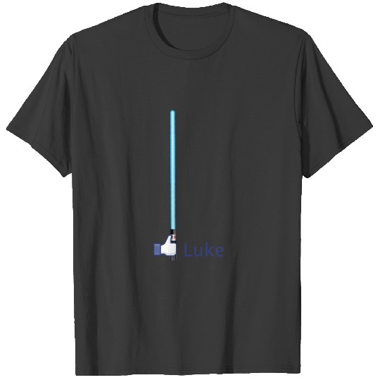 Luke Skywalker Facebook Like Design T-shirt